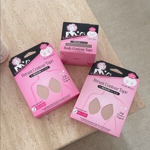 Hollywood Fashion Secrets Pink Breast and Body Contour Tape Set